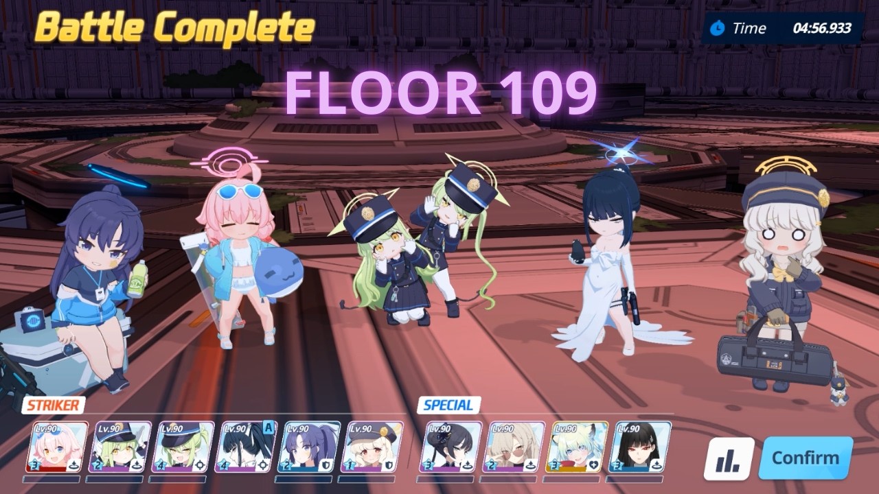【Blue Archive】 - Tiphareth Elastic Armor Floor 109 Clear