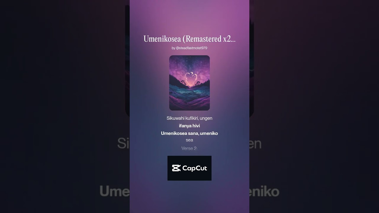Umenikosea  #newmusic #afrobeatslovers #africanmusic #afropopmusic   #africansongs#rhythmsOfSavannah