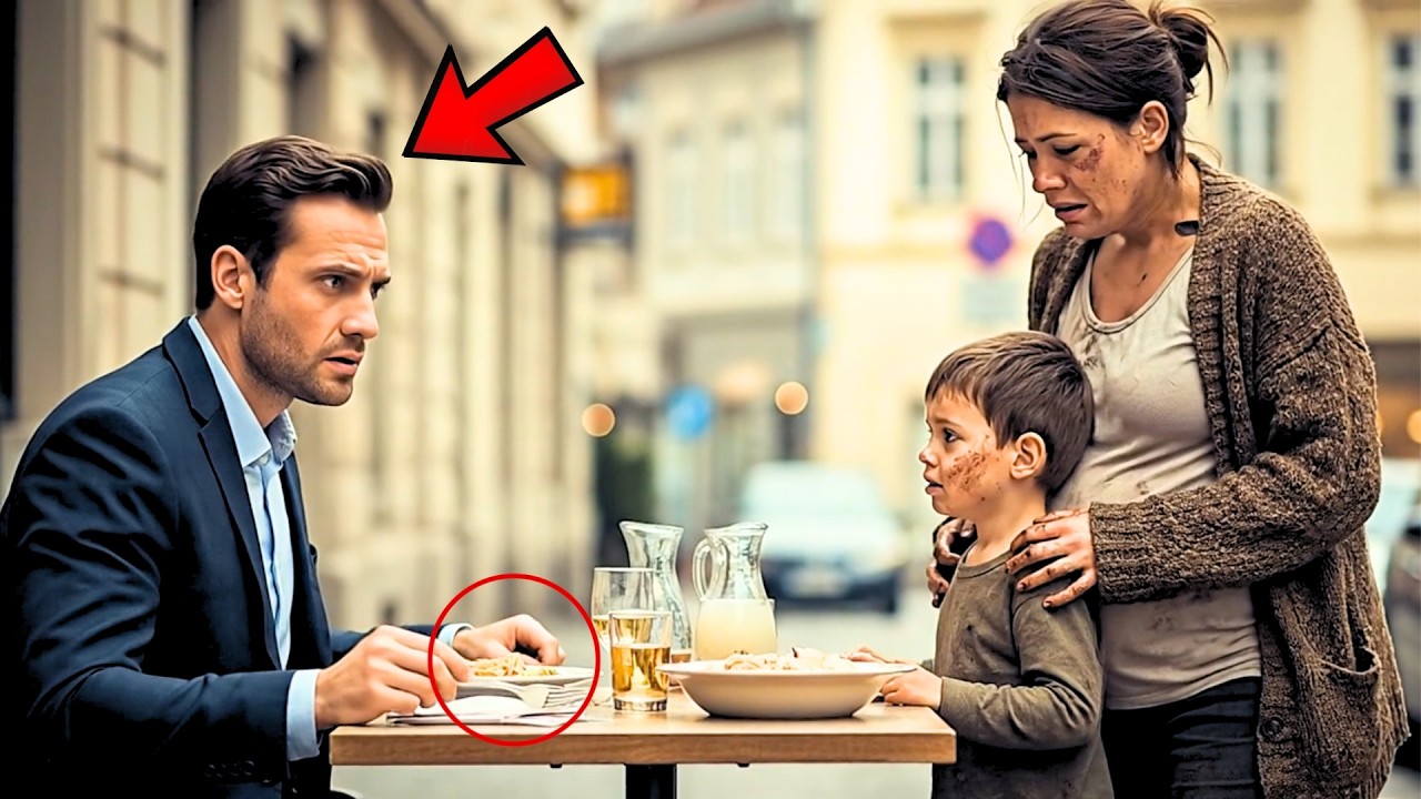 “¡NO COMEMOS HACE DÍAS!” UNA MADRE SOLTERA Y POBRE SUPLICÓ… LO QUE HIZO EL MILLONARIO TE HARÁ LLORAR