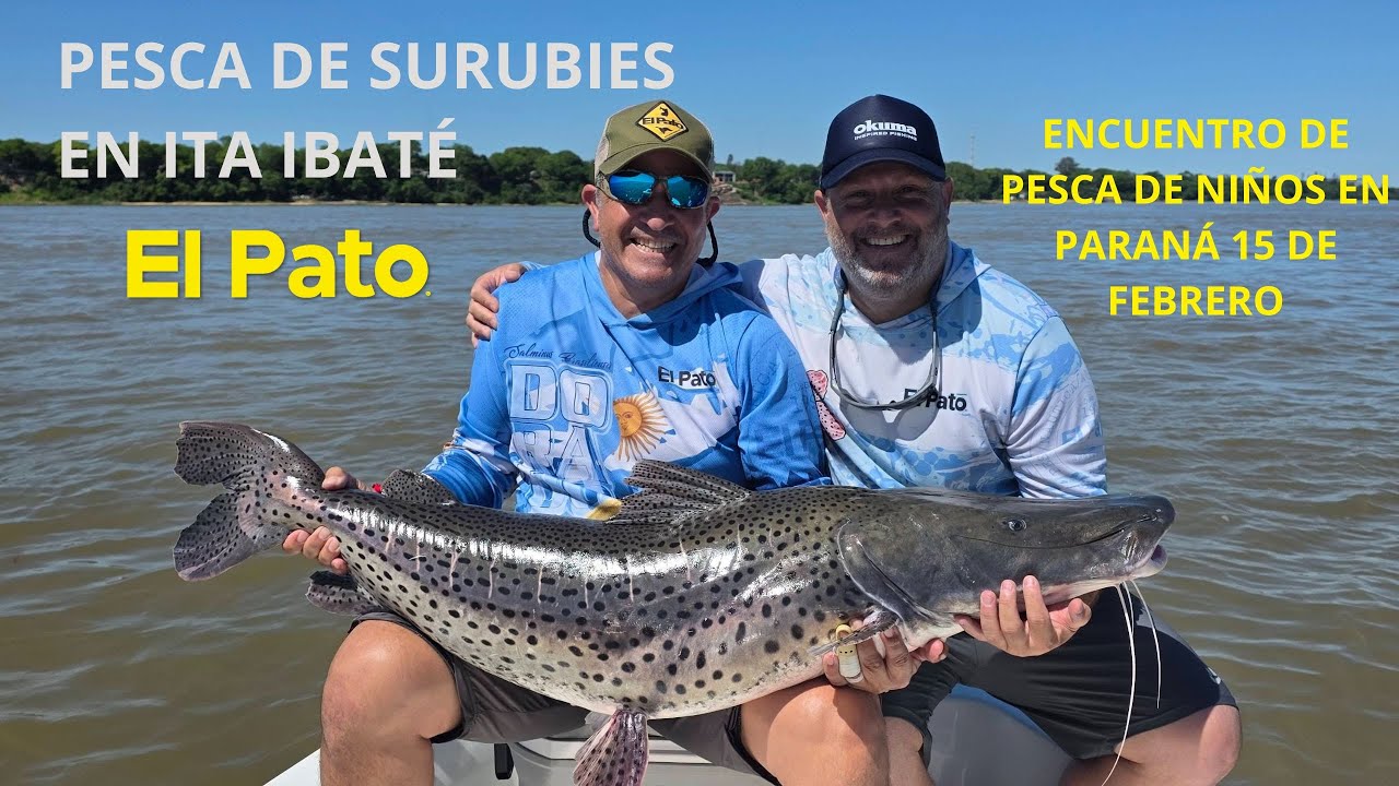 GRAN PESCA DE SURUBÍES Y SE VIENE EL ENCUENTRO DE PESCA DE NIÑOS EN PARANÁ- EL PATO TV 1228