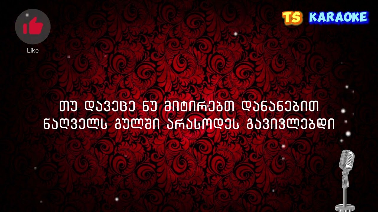 Mananebi KARAOKE/მანანები კარაოკე