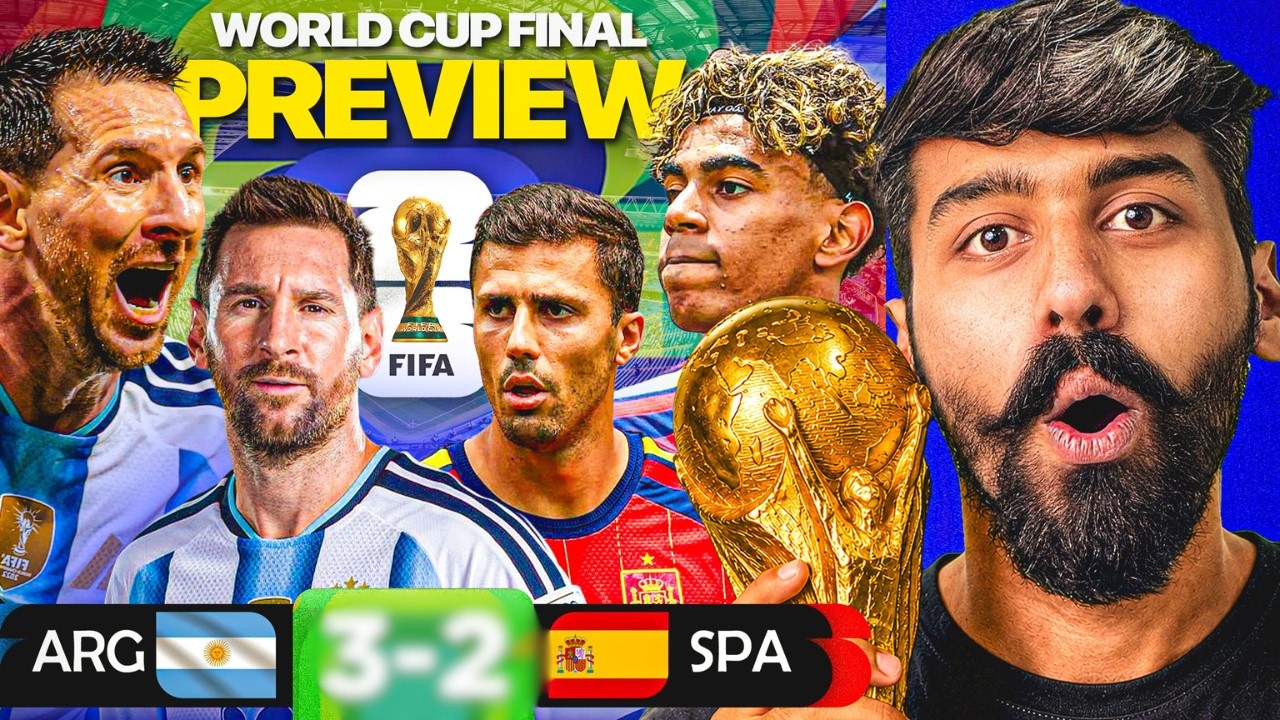 Yeh World Cup Messi ka hai ! Argentina vs Spain Fifa World Cup Final Prediction