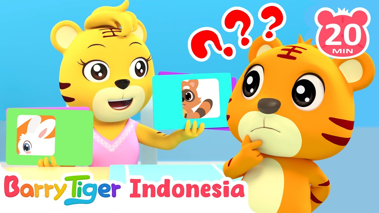 Lagu Tebak Binatang | Lagu Hewan & Lagu Anak | BarryTiger