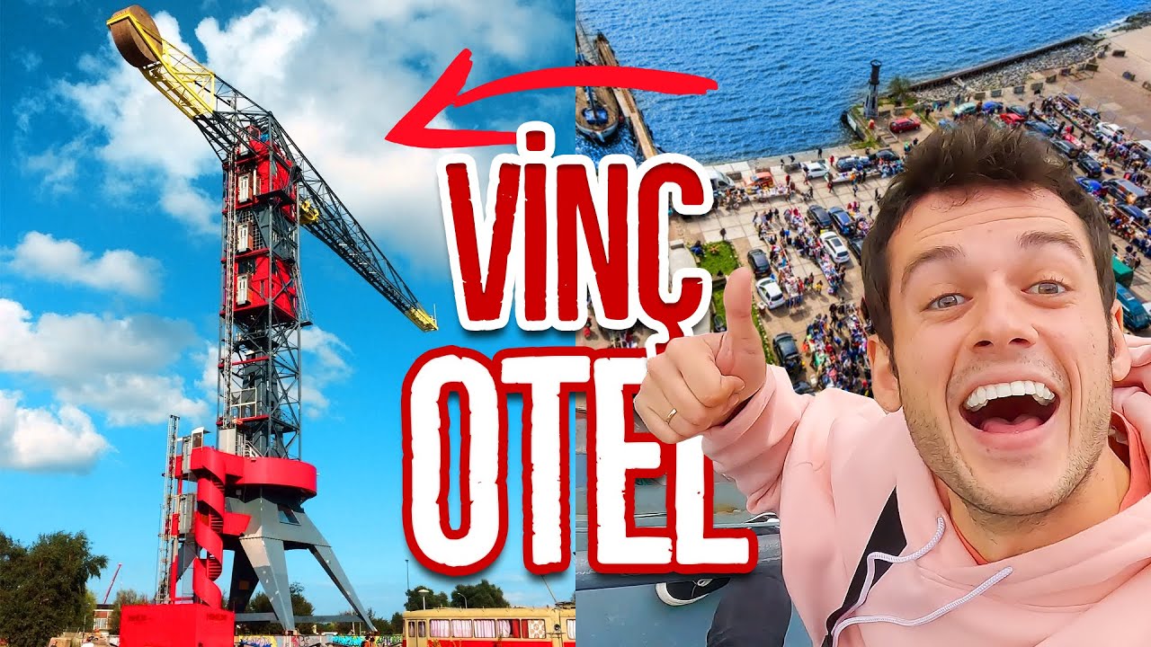 VİNÇ OTELDE KALDIM! (HOLLANDA)
