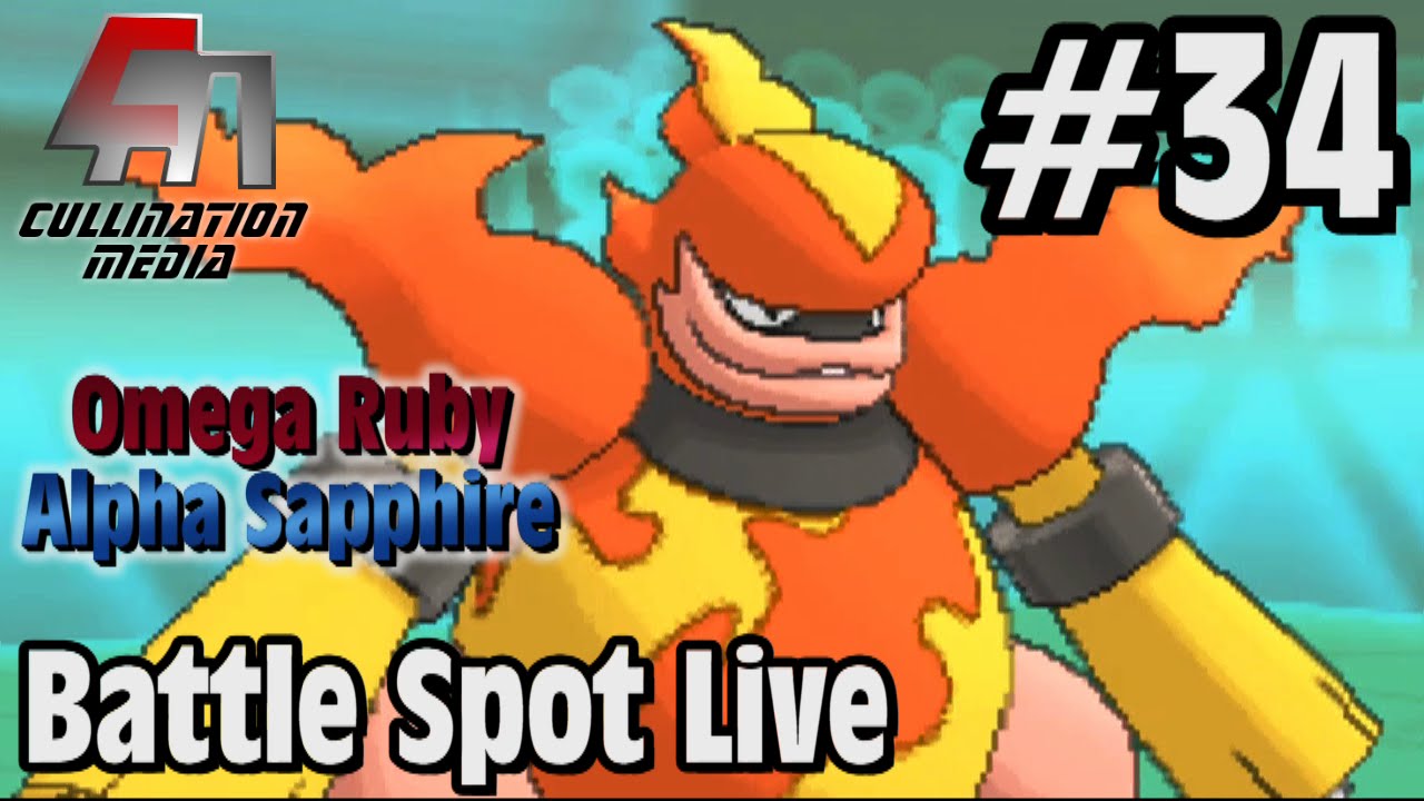Pokemon Omega Ruby and Alpha Sapphire: Battle Spot Live #34: Mister Magmortar