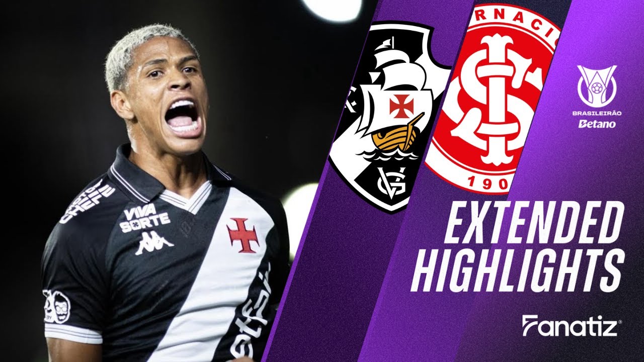 Vasco da Gama vs Internacional 5-1 I Game Highlights I Brasileirão 2025