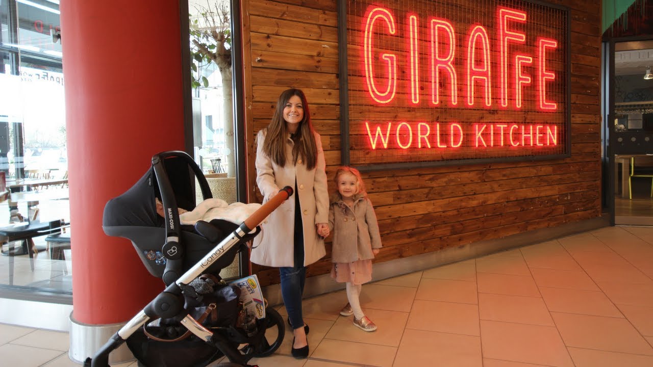 DAY IN THE LIFE & KIDS EAT FREE OVER EASTER WITH GIRAFFE RESTAURANTS!