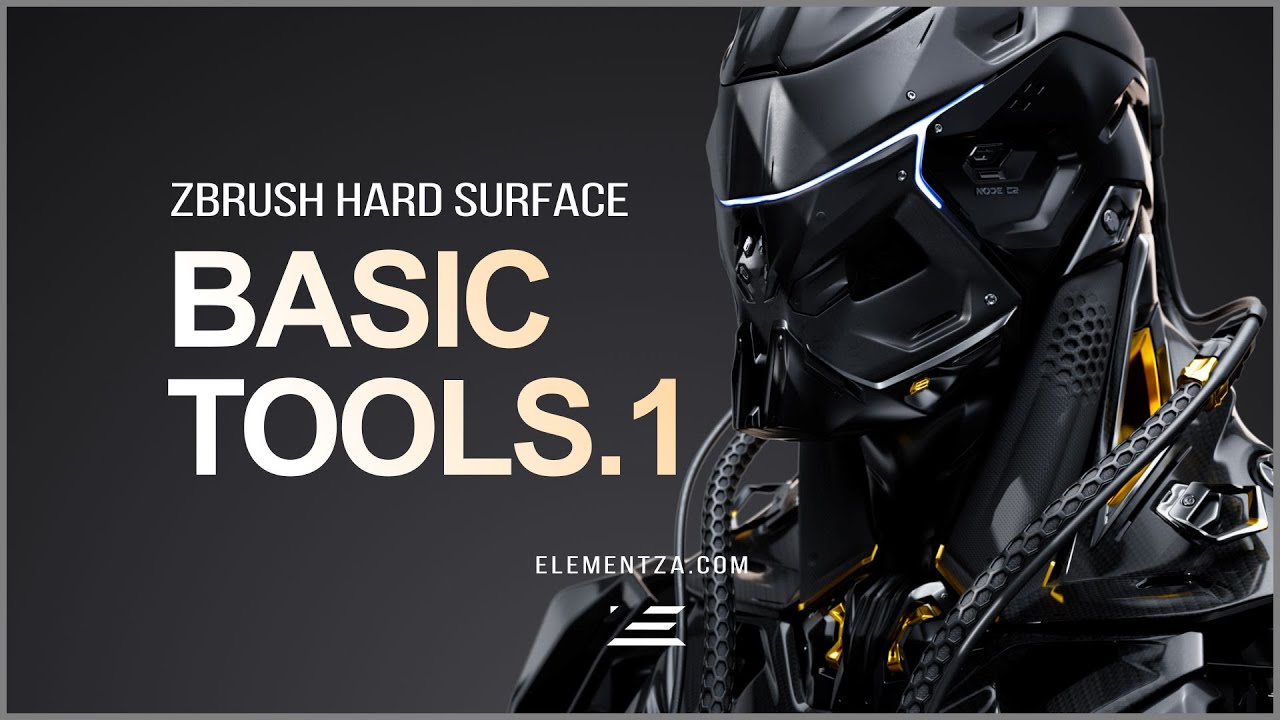 ZBrush Hard Surface Basic Tools (Part One)