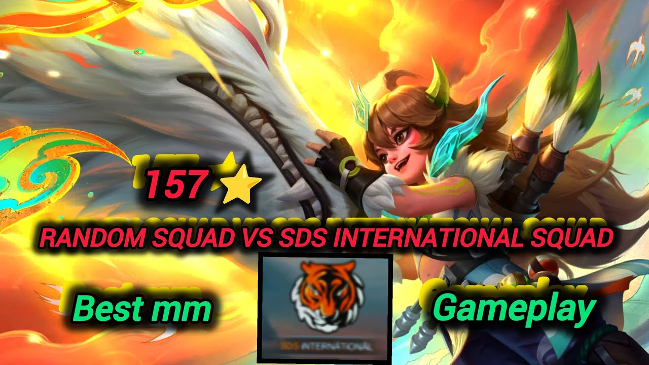 RANDOM SQUAD VS SDS INTERNATIONAL SQUAD 💀💀