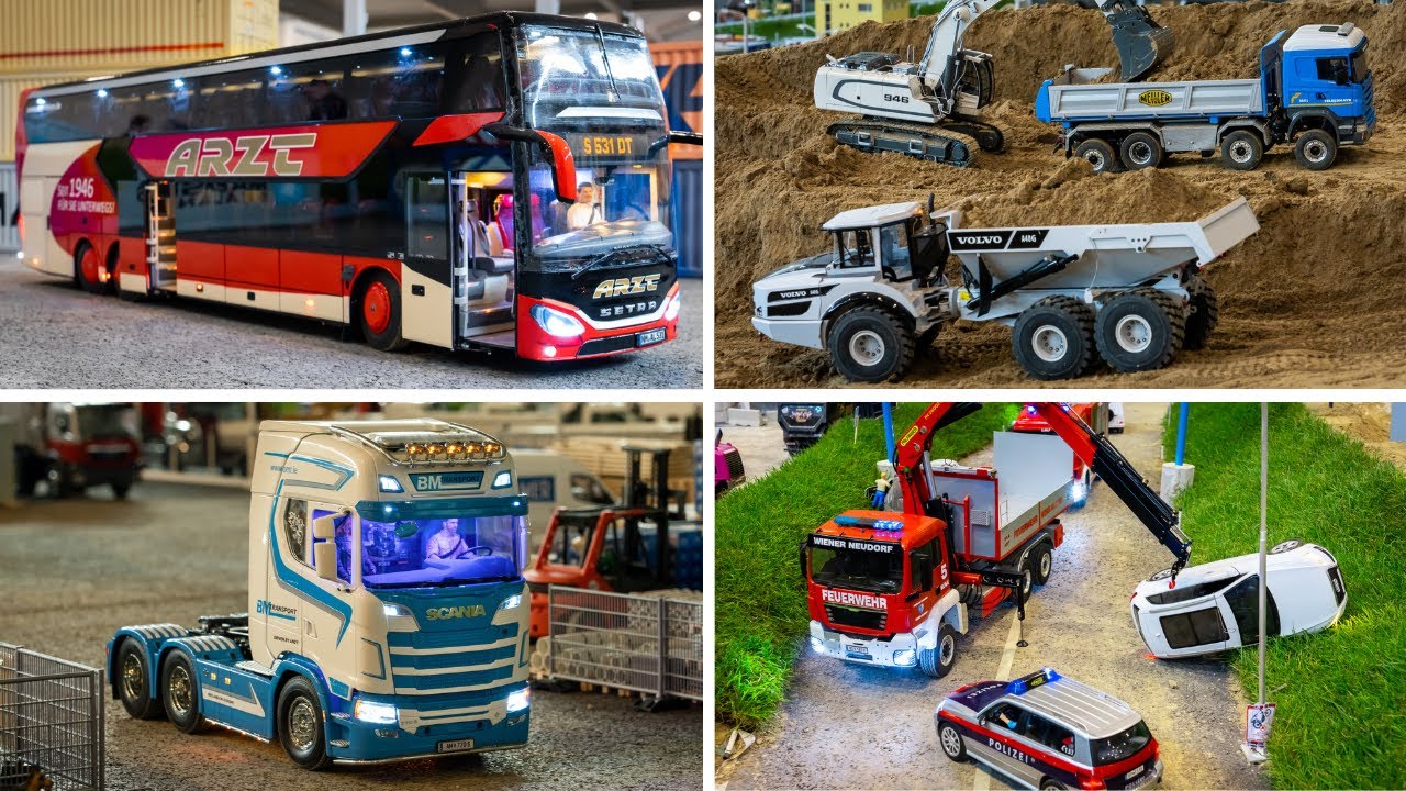 Top Highlights: RC Truck Show Tulln 2023 - RC Trucks & Construction