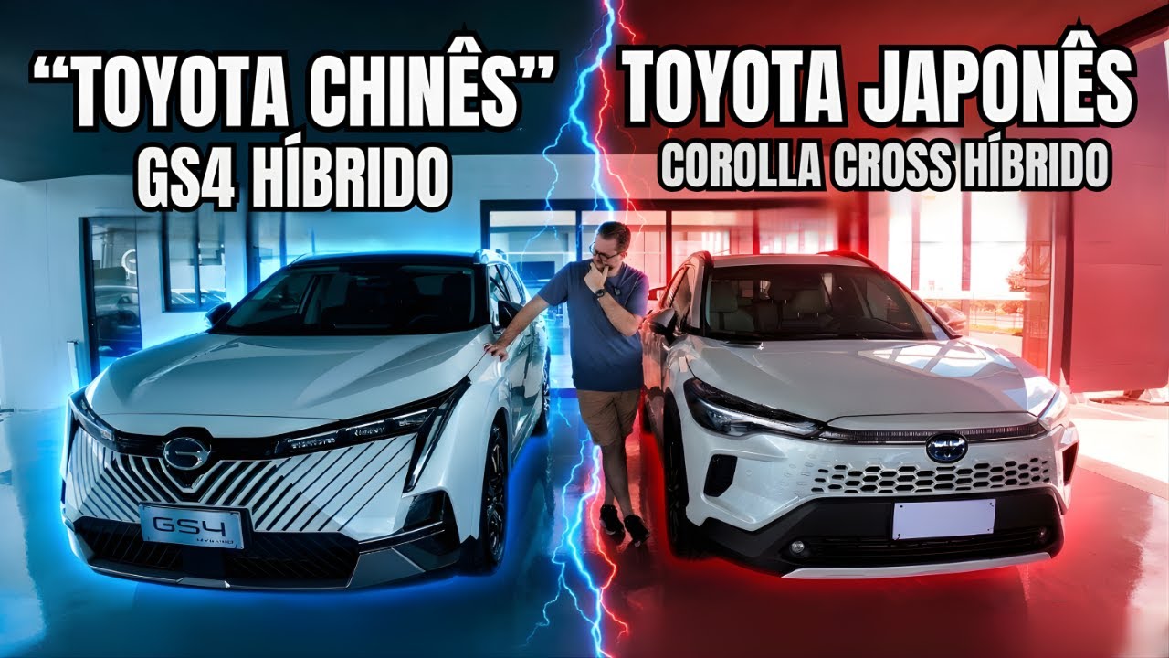 O REINADO DO COROLLA CROSS ACABOU? Gac Gs4 Híbrido vs Toyota Corolla Cross Híbrido!