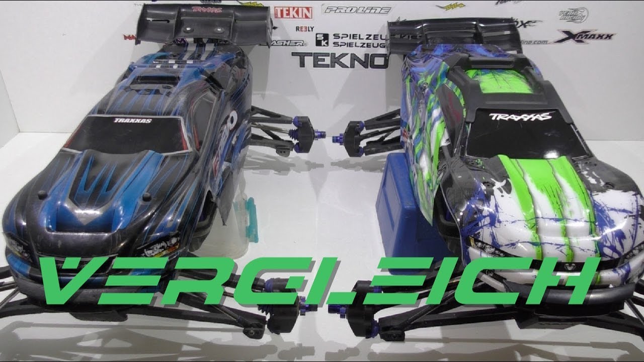 Vergleich Traxxas E Revo 1.0 & 2.0 German
