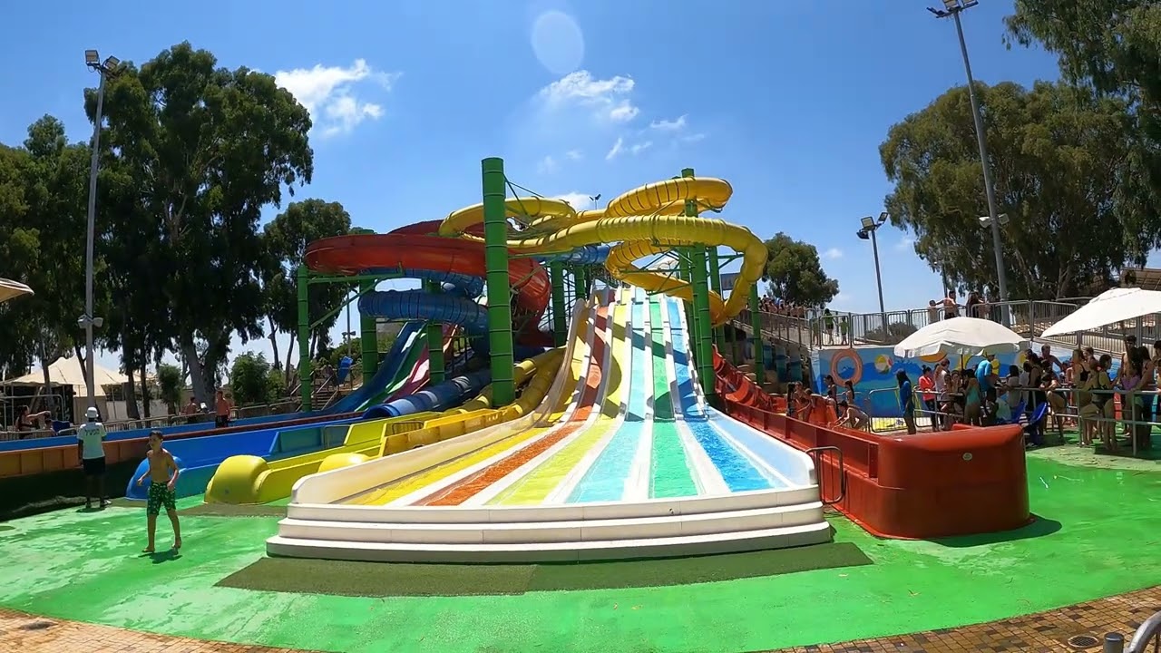 שפיים פארק מים כל המתקנים