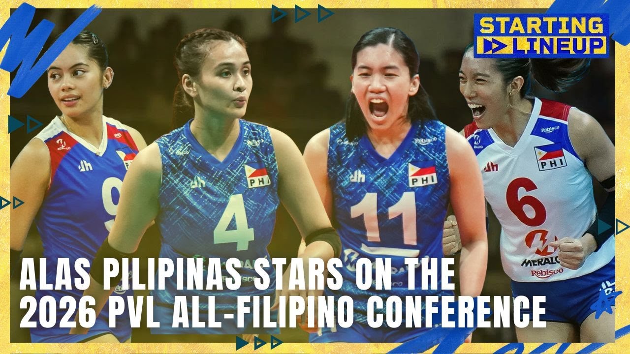 Alas Pilipinas stars on the 2026 PVL All-Filipino Conference  | STARTING LINEUP | HIGHLIGHTS