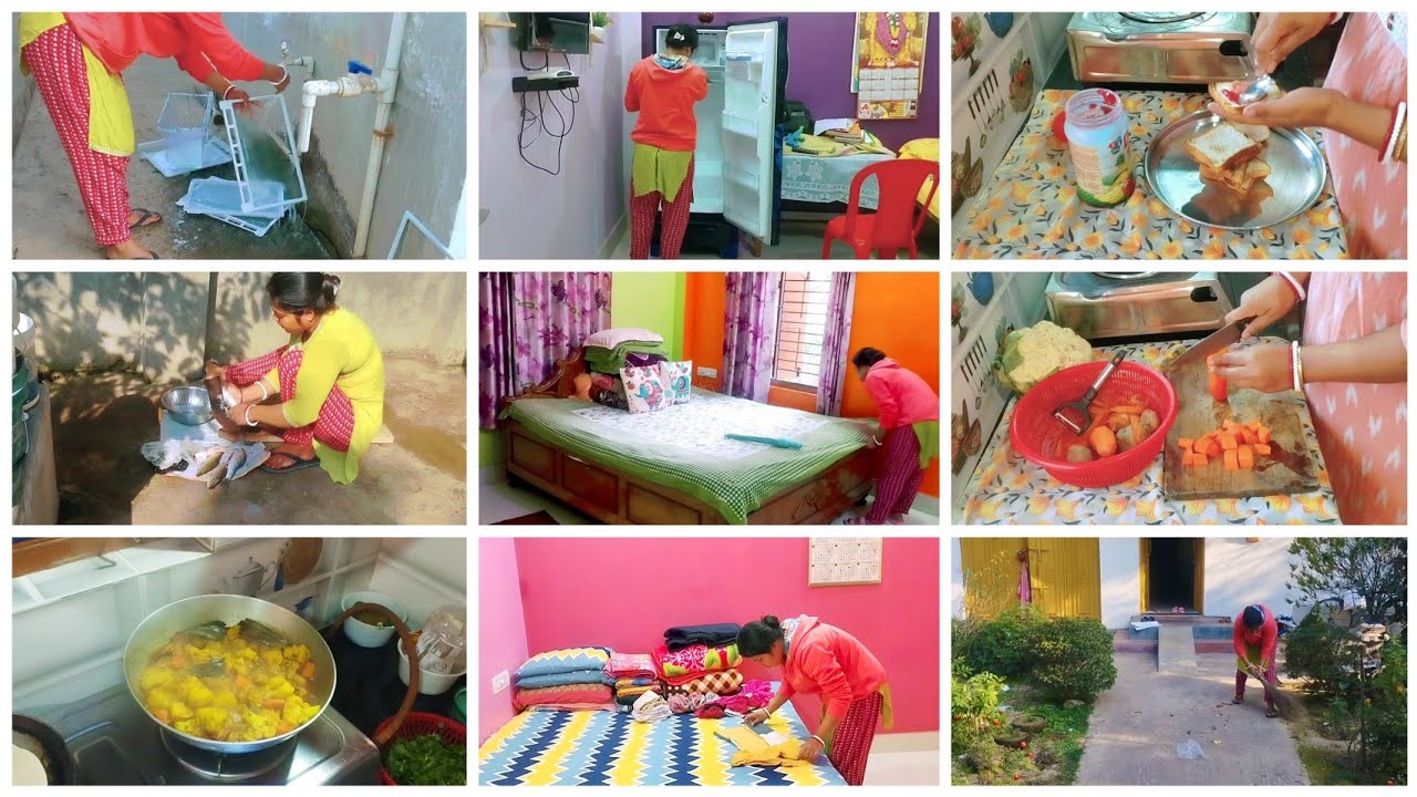 ফ্রিজ পরিস্কার করলাম। গুনি মেয়ে কি না জানিনা তবে গুছিয়ে সংসার করতে বাড়িঘর পরিস্কার রাখতে ভালো বাসি।
