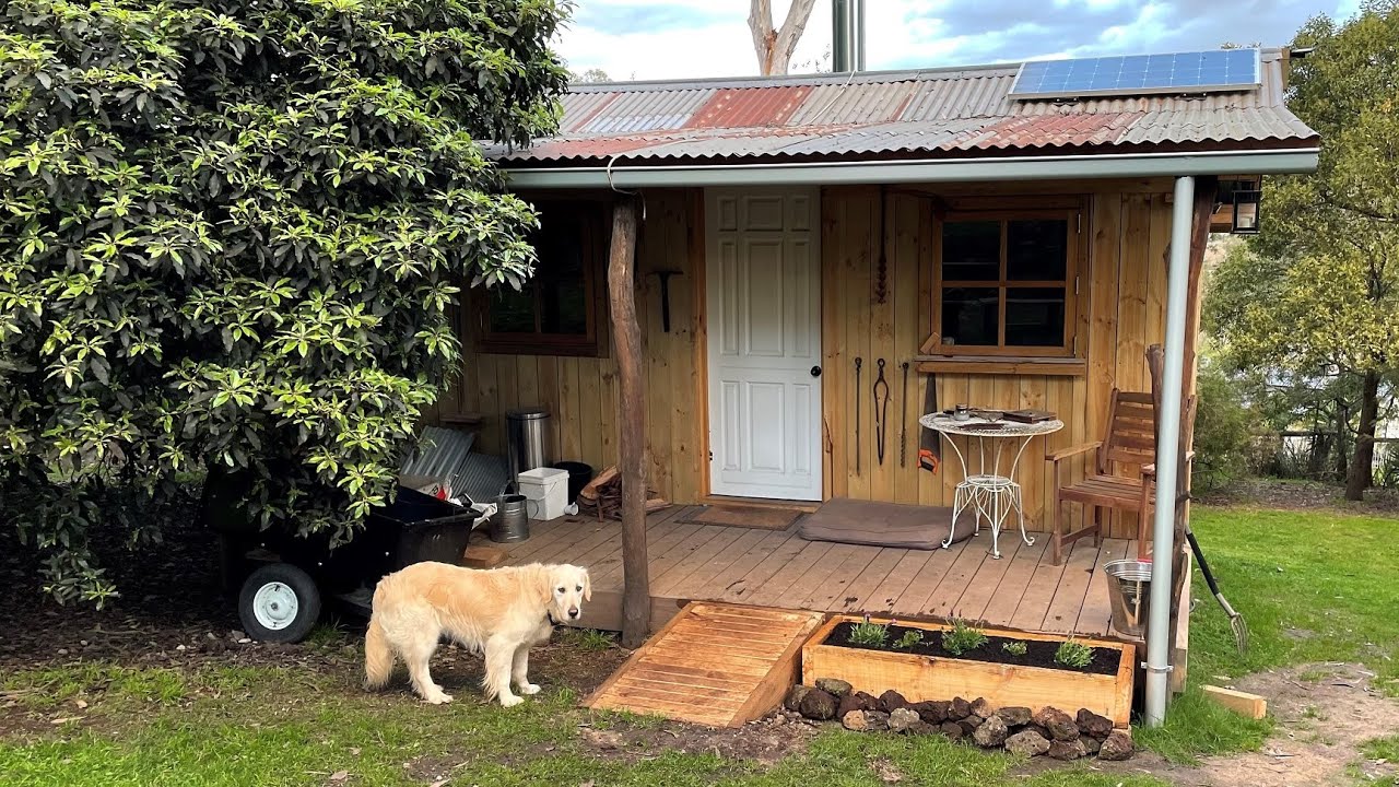 Garden Cabin / Shed Build - Building a Mosquito repellent Garden Bed