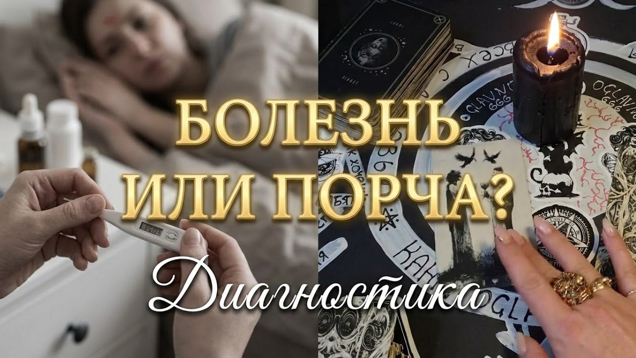 ПОРЧА ИЛИ БОЛЕЗНЬ? ДИАГНОСТИКА