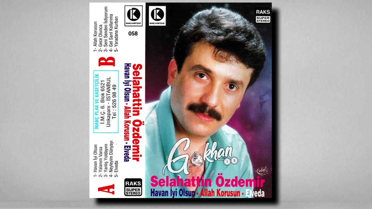 Selahattin &Ouml;zdemir - Allah Korusun 1993 #arabesk
