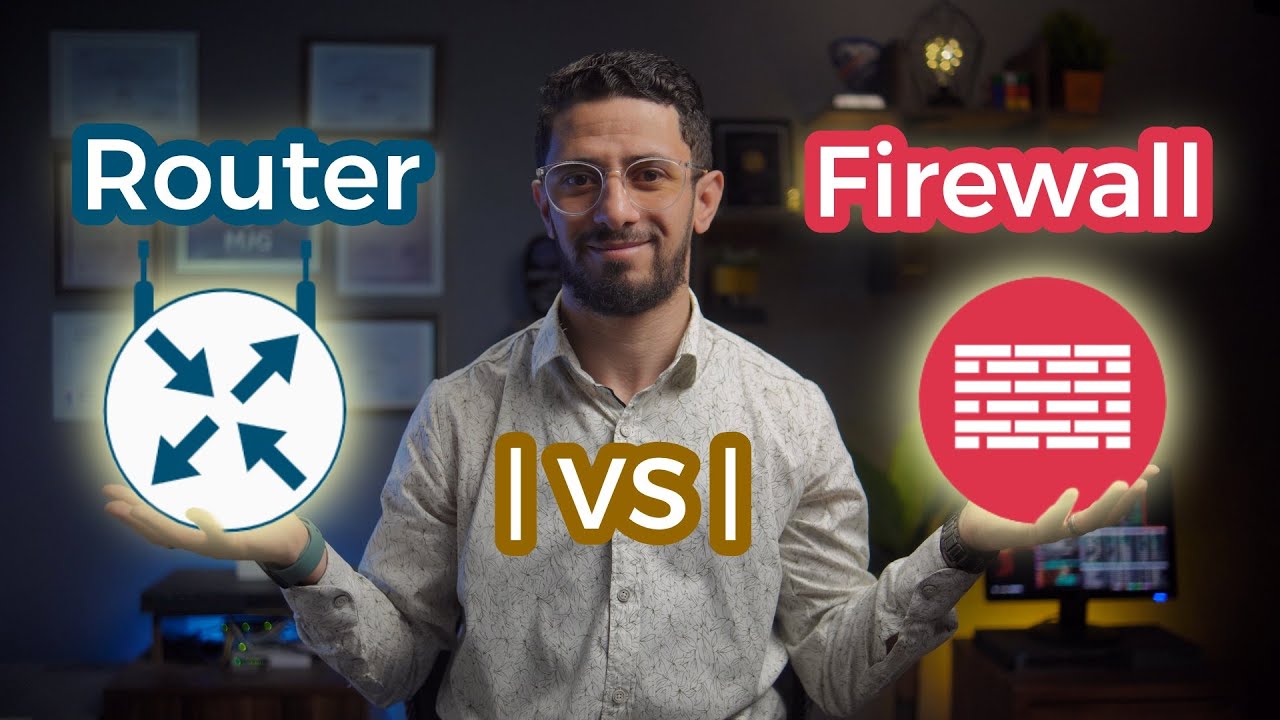 مقتطفات تقنية-مقارنة router vs firewall