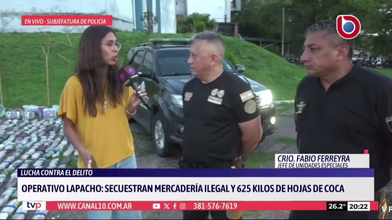 Operativo Lapacho: más de 600 kilos de hoja de coca y millones de pesos secuestrados