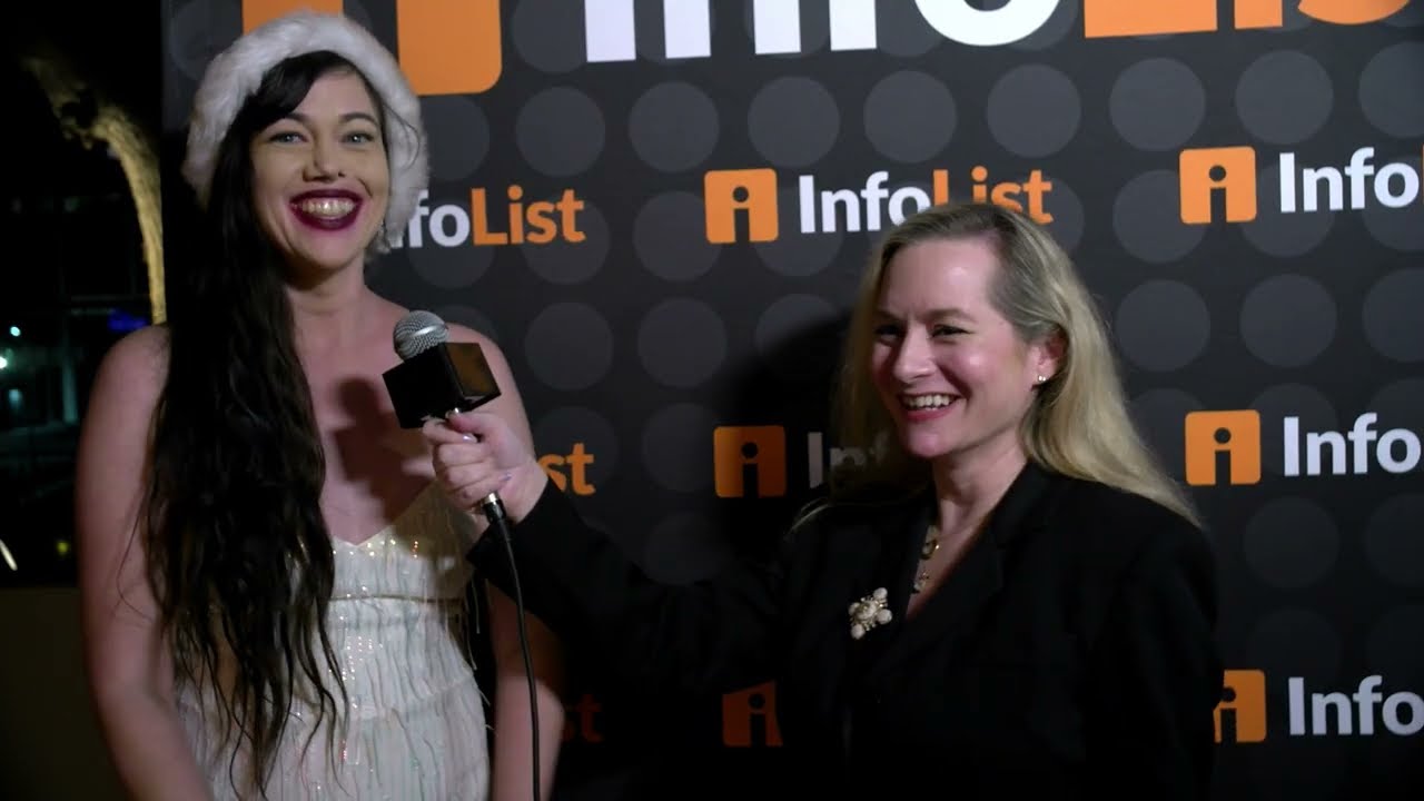 Ace at the Infolist Red Carpet Holiday Extravaganza