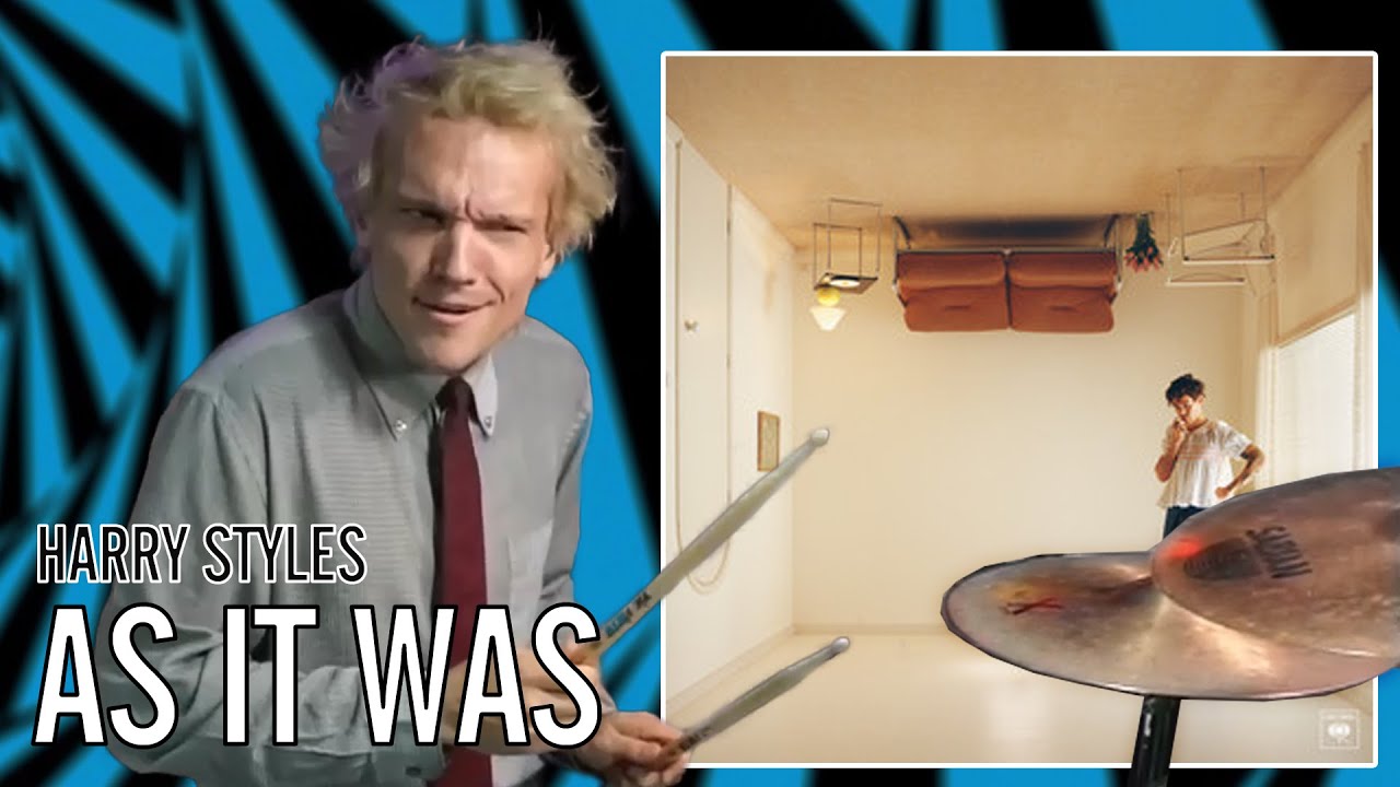Harry Styles - As It Was | Office Drummer [First Time Hearing]