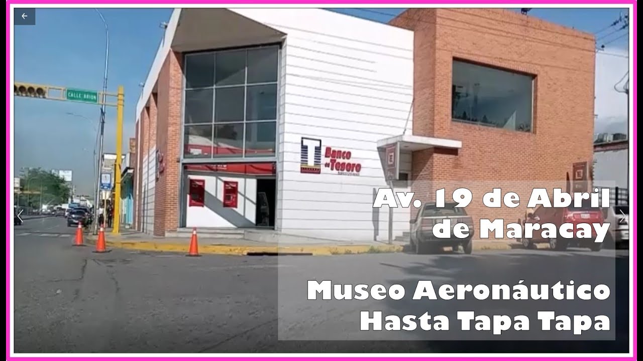MARACAY -  Museo Aeronáutico - Av. 19 Abril  -  Tapa Tapa