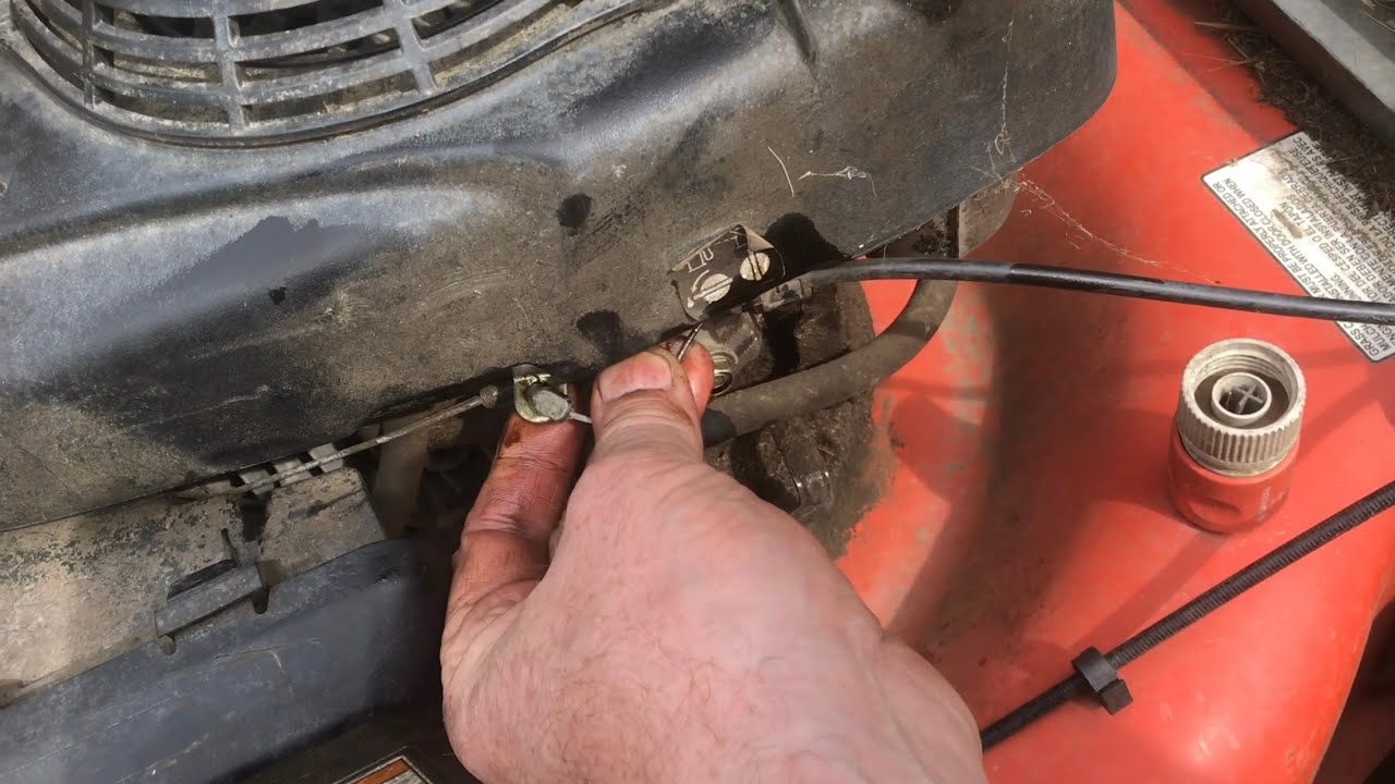 &ldquo;fixing&rdquo; SEIZED CABLE on lawnmower (briggs & stratton, honda)