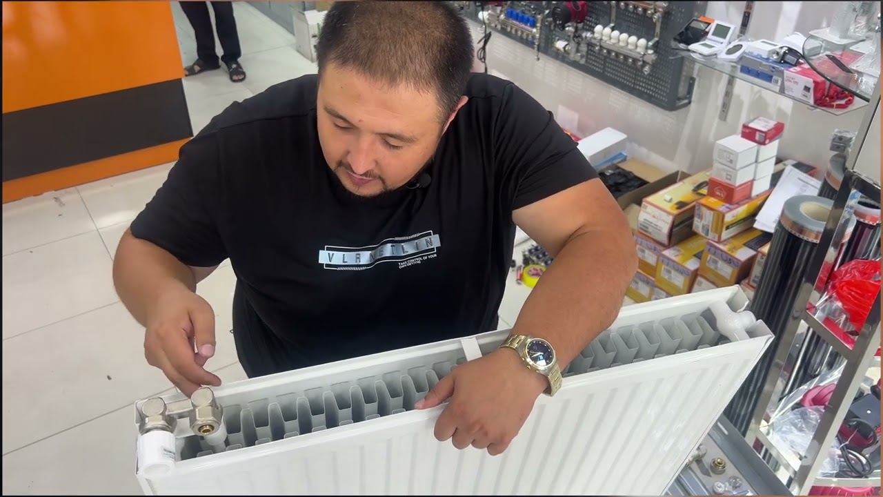 Panelniy radiator qanday ulanadi?