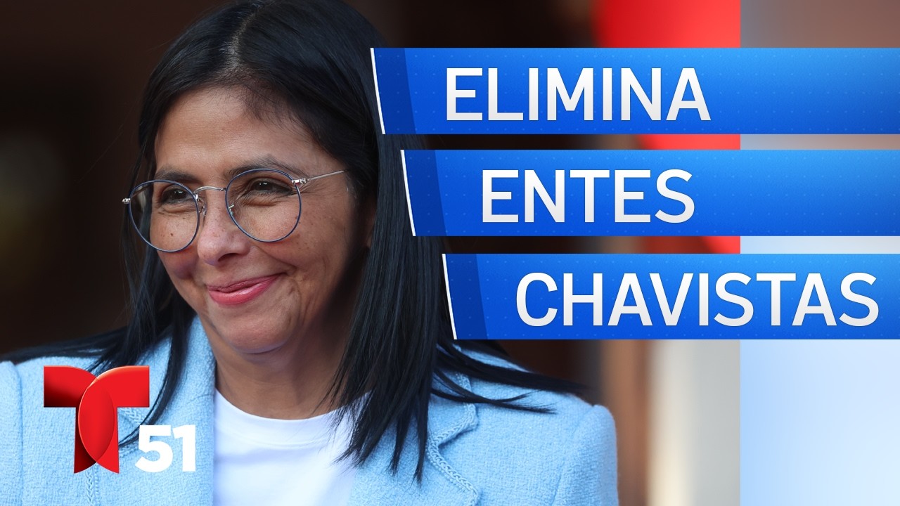 Delcy Rodríguez elimina programas sociales creados por el chavismo