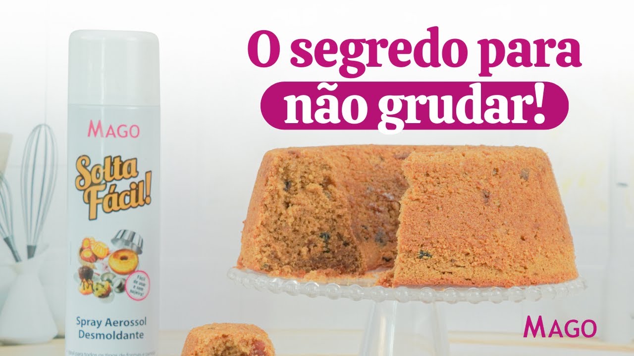 DESCOMPLICANDO NOSSO DESMOLDANTE: o segredo de bolos fofinhos sem grudar na forma!