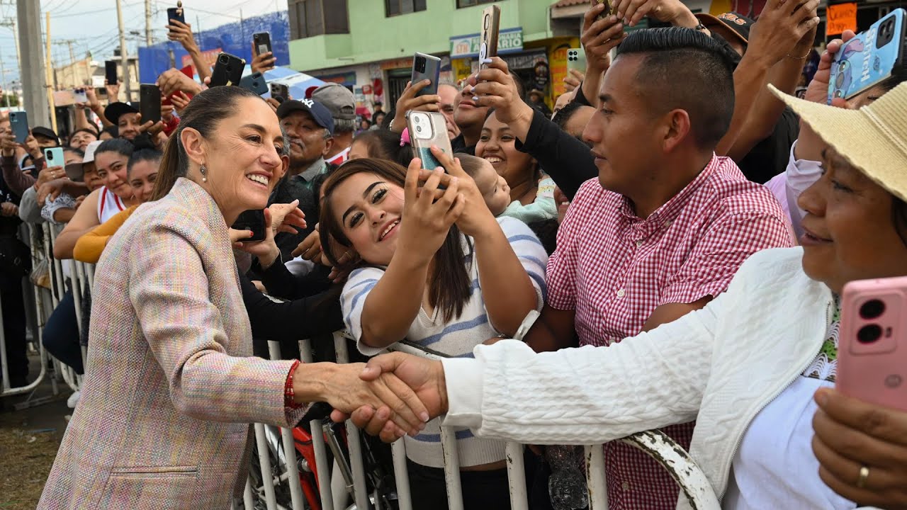 Entrega de tarjetas Vivienda para el Bienestar. Chicoloapan, Estado de México