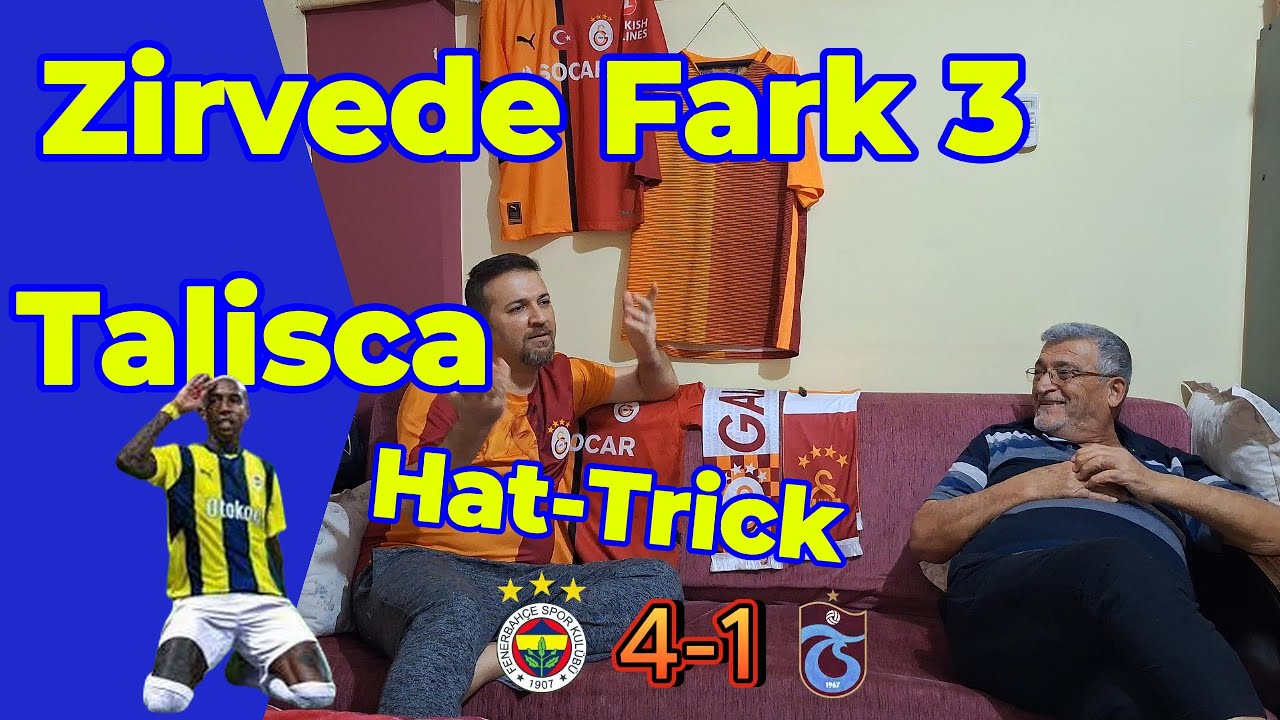 Galatasaraylılar Fenerbahçe Trabzon Maçını İzliyor Maç Anı Kick & React