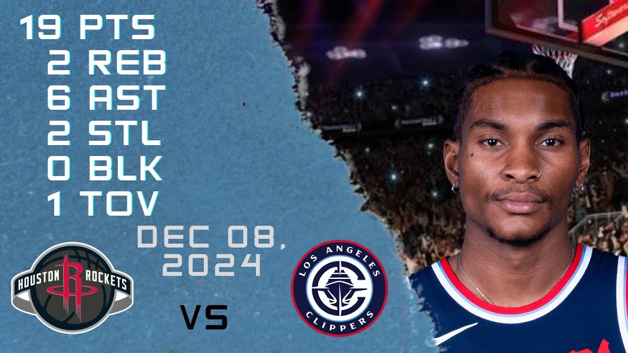 Kevin Porter Jr  Player Full High Lowlights vs ROCKETS 08 12 2024 Regular Season Game