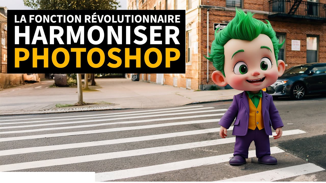 Tuto Gratuit: Photoshop et sa fonction Harmoniser