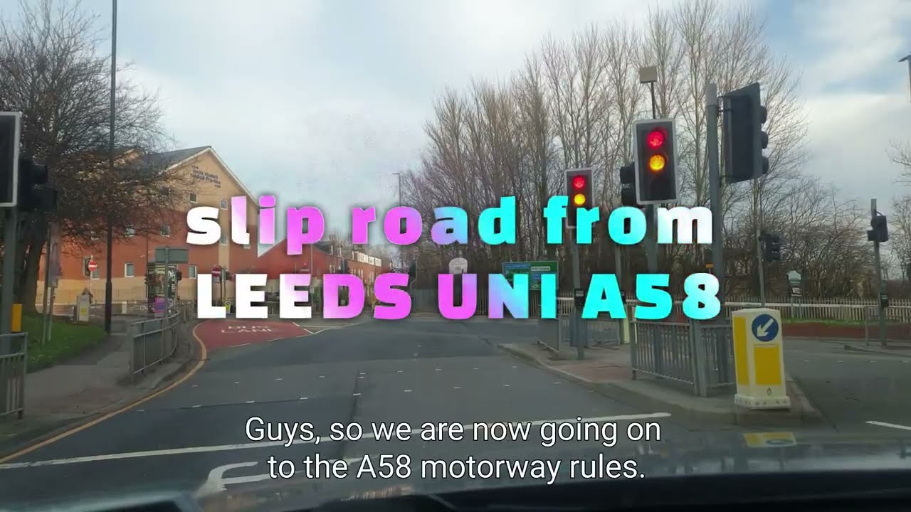 Как безопасно добраться от университета Лидса до кольцевой дороги A58 | Лучший маршрут и советы