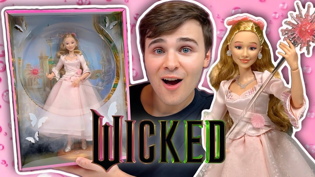 New Wicked For Good Collector Glinda Bubble Doll!