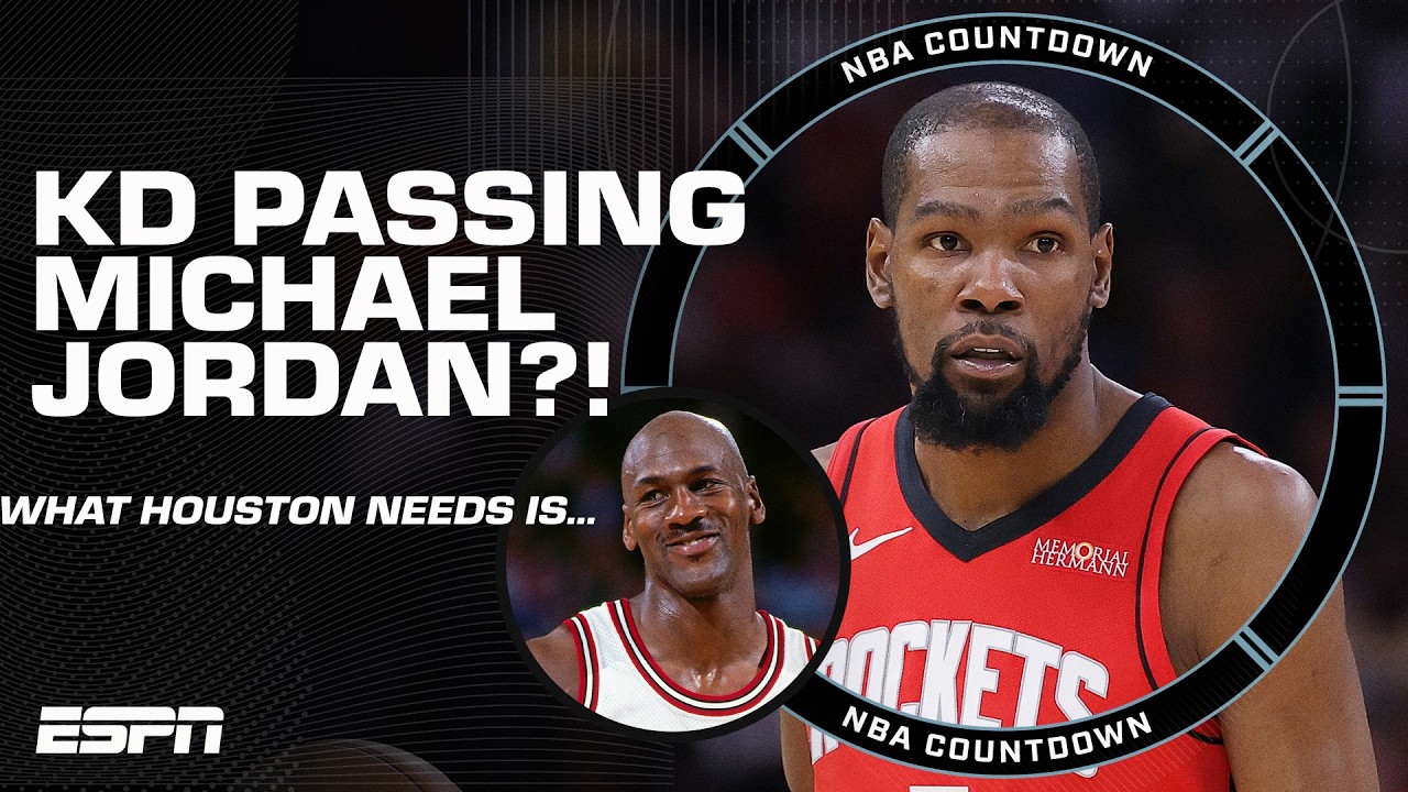 В КАКОЙ категории Кевин Дюрант может обогнать Майкла Джордана?! | NBA Countdown