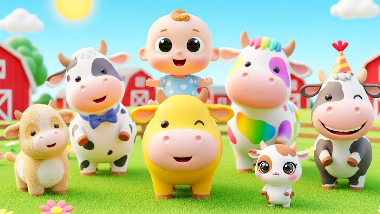 🐮 La Vaca Lola | Canciones Infantiles 🎶 | Nursery Rhymes & Kids Songs