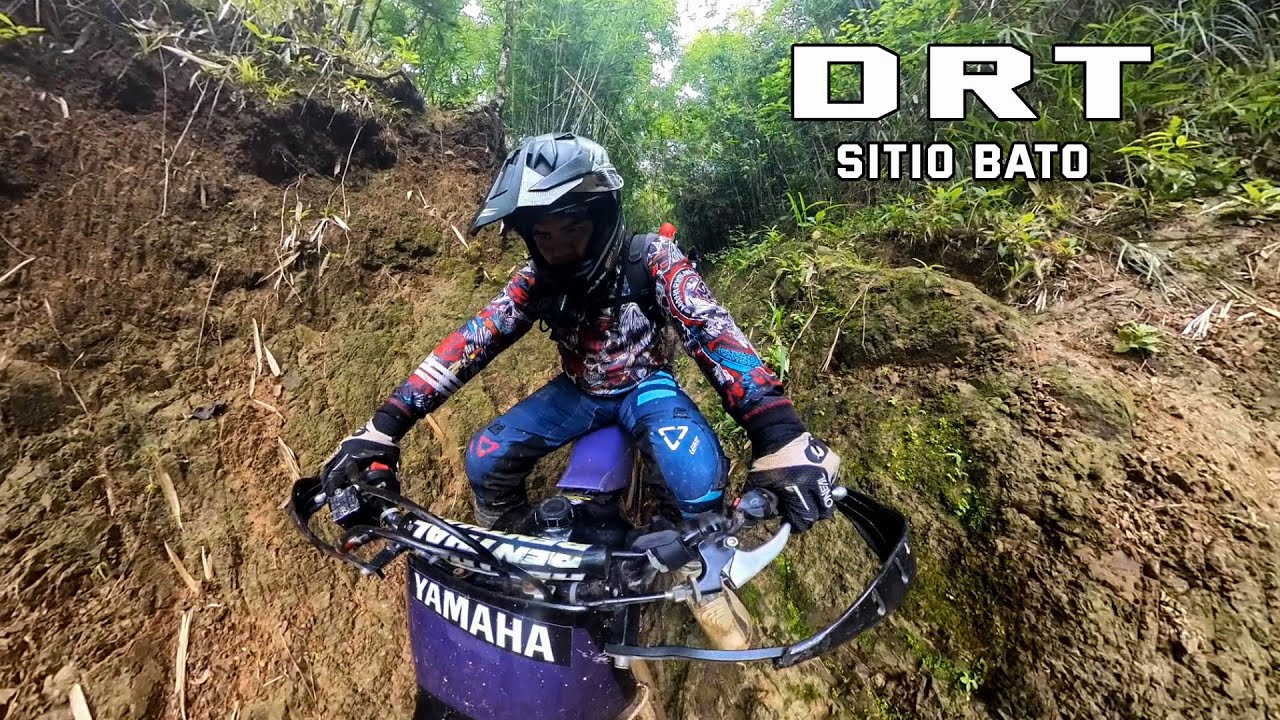 DT125 with eletric starter first trail test
