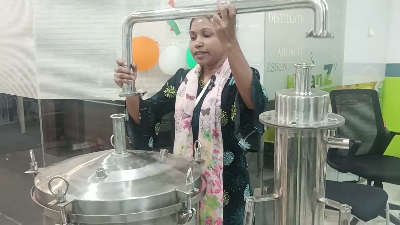 Unboxing and installation Small Distillation Unit (Hindi)