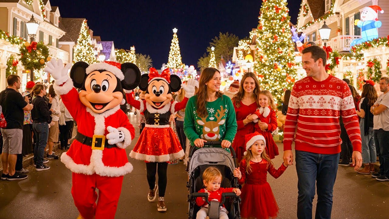 [4K POV] Disneyland Christmas 2025 | Holiday at Walt Disney World: Parade, Snowfall & Merchandise