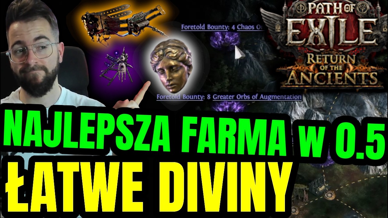 Jak ŁATWO farmić 100 DIVINE / HR i zdobyć MAGEBLOOD w 0.5 Path of Exile 2: Return of the Ancients