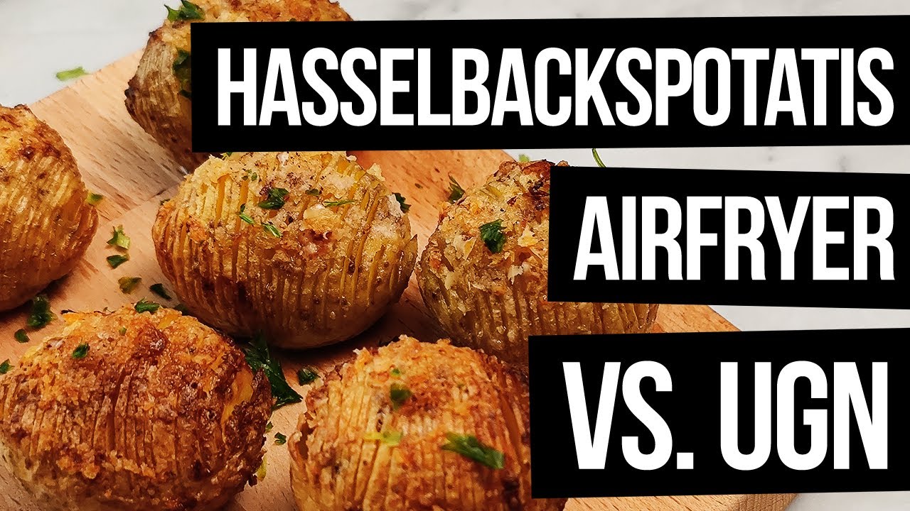 Hasselbackspotatis - blir den bäst i airfryer eller vanlig ugn?