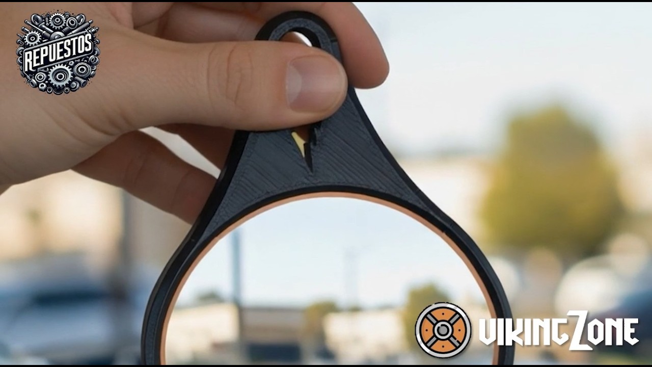 Caf&eacute; Racer Motorcycle Mirror 3D 🏍️ Retro Custom Design