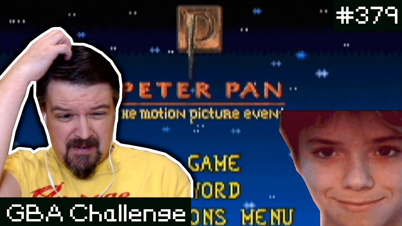 Game based on TV movie based on play based on book - Peter Pan: The Motion Picture Event [GBA #379]