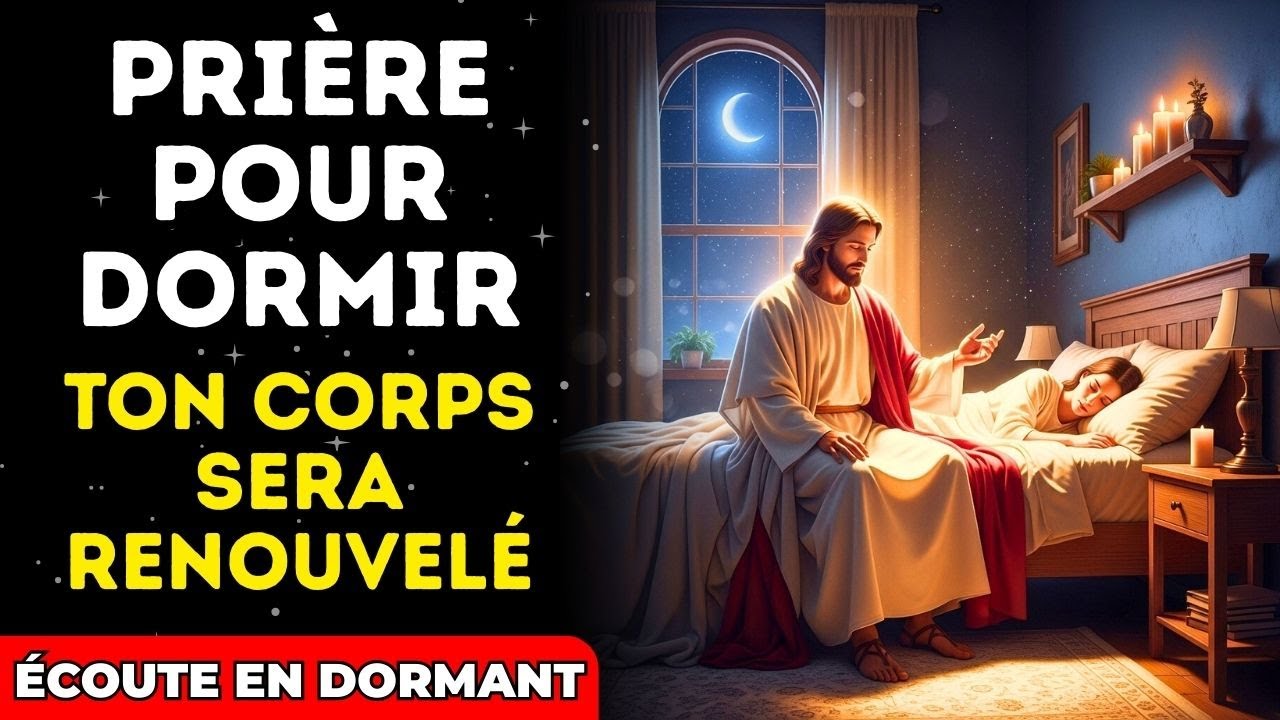 🙏 PRIÈRE PUISSANTE POUR LA GUÉRISON ET LA RESTAURATION : Laissez Dieu Agir Pendant que Vous Dormez ✨