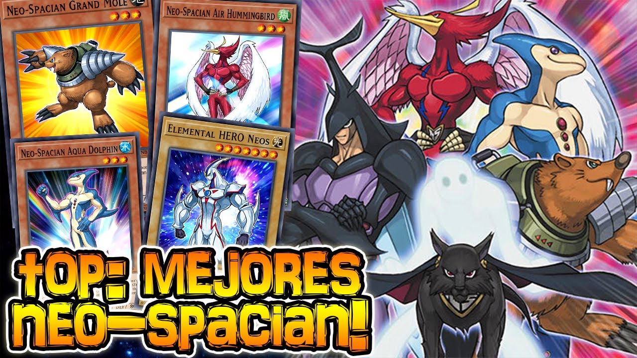 TOP: MEJORES MONSTRUOS NEO-ESPACIALES DEL JUEGO! #yugioh #top #yugiohtcg