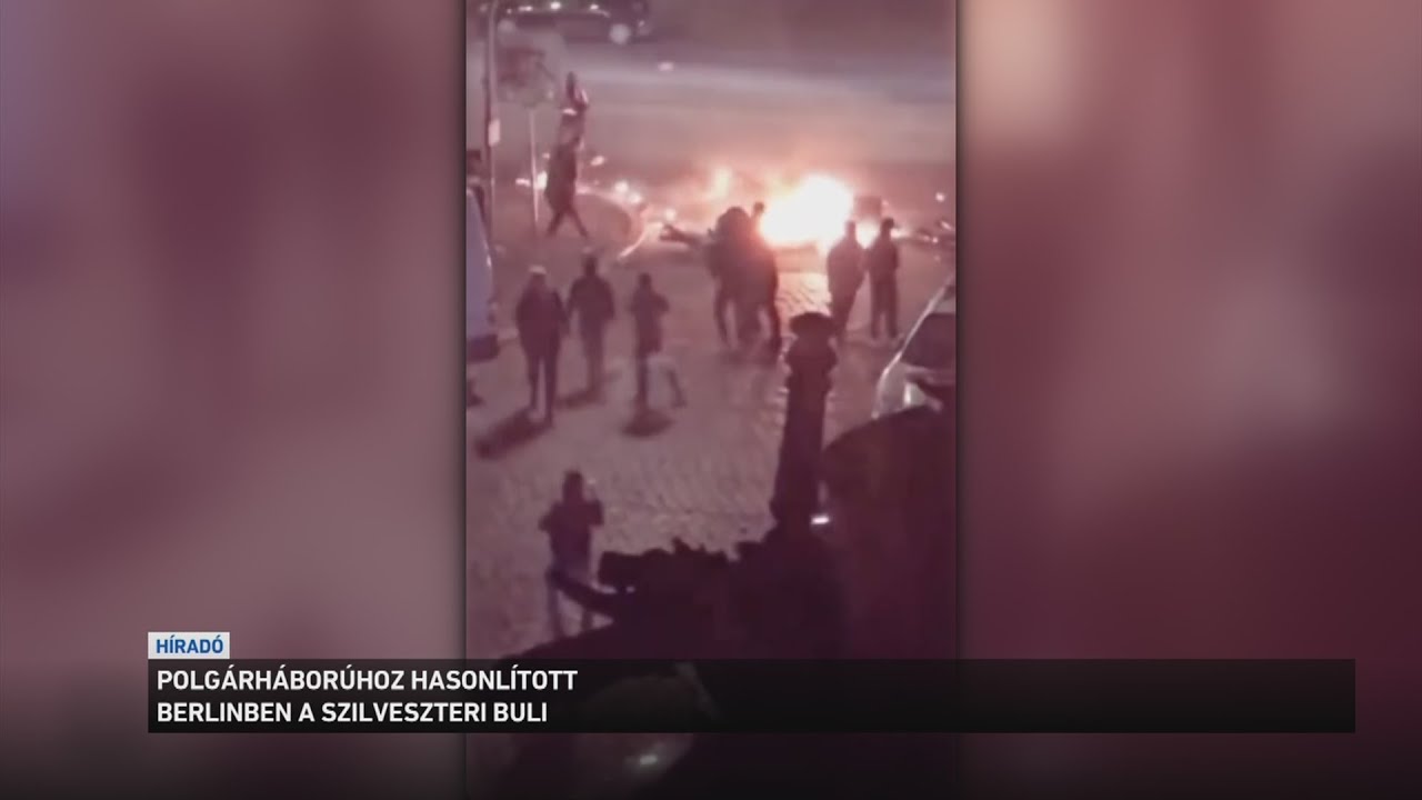 Polgárháborúhoz hasonlított Berlinben a szilveszteri buli