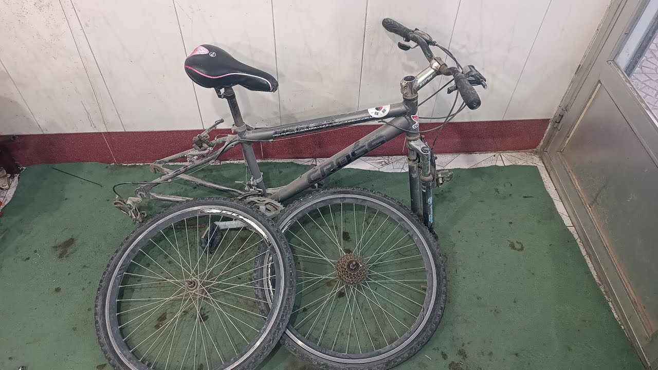 🚲 Refurbishing a Used Bicycle – Looks Brand New!😱